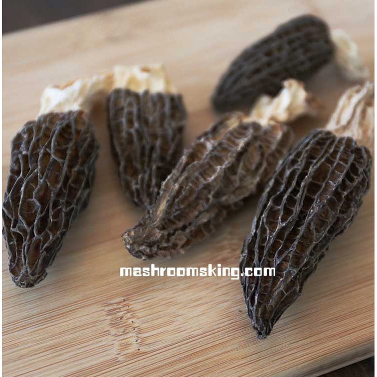 XLSEAFOOD Yun Nan Premium A+  Wild Mushroom Wild True Morel Mushroom  Regular SIZE 4OZ 113g pack 6