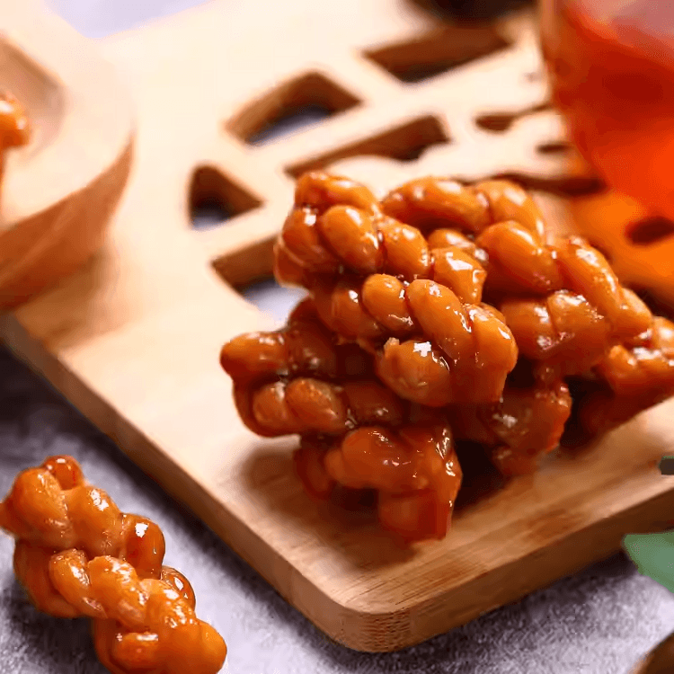 【中國直郵】 阿婆家的 紅糖小麻花香酥零食單獨包裝小袋裝麻花小吃零食250g*1包