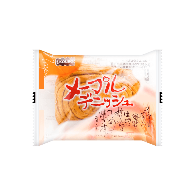 日本Panex 久保KOUBO天然酵母丹麥麵包 楓糖風味 2.36oz