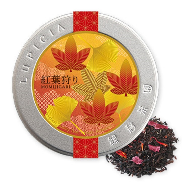 【日本直郵】日本lupicia綠碧茶園 2022年秋季限定 紅葉蘋果紅茶 50g