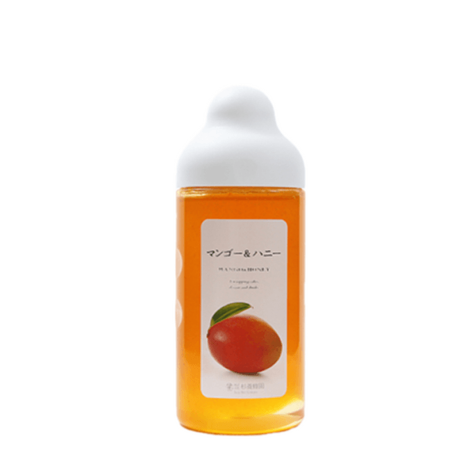 【日本直邮】杉养蜂园水果蜂蜜柚子果汁蜜富含VC 芒果味500g