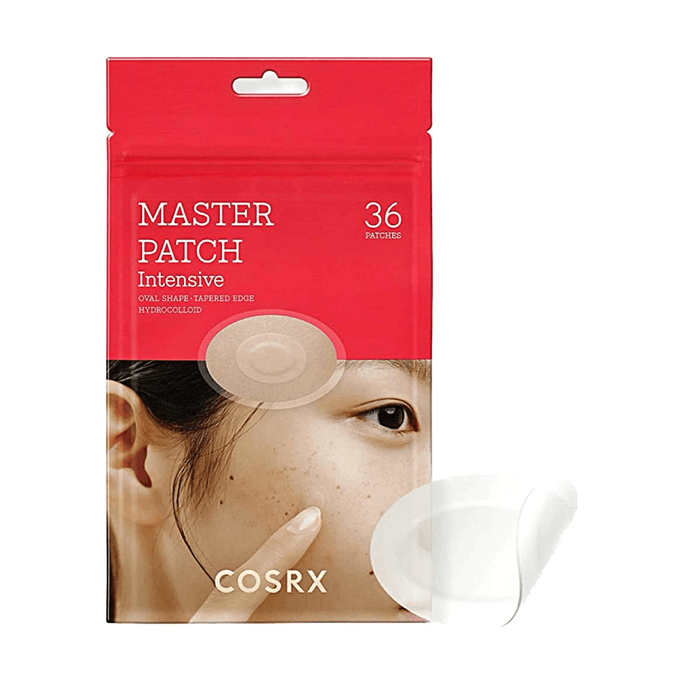 Master Patch Intensif 36 patchs hydrocolloïdes pour boutons d'acné avec huile d'arbre à thé