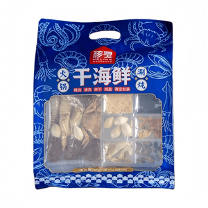 Northeast Quick-Pickled Cabbage Hot Pot Magic Device Dried Seafood Lamb Hot Pot 80g*1 Bag 30g Seasoning Pack