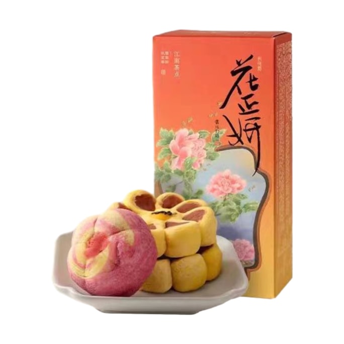 【中国直邮】 知味观 花正妍 杭州糕点点心 90g*1盒