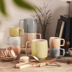 Set of 6 Coffee/Tea Mugs (12oz) – Macaron Pastels