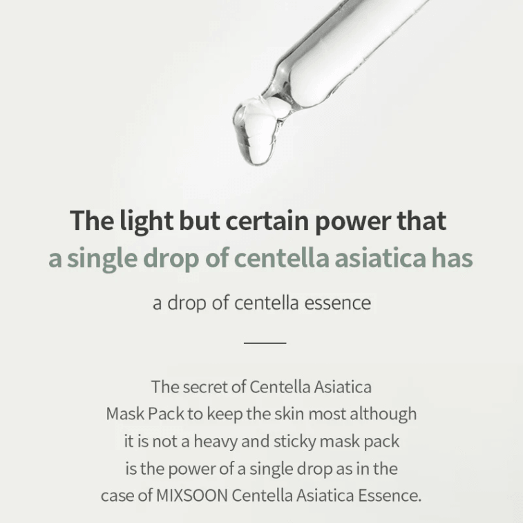  韓國 Mixsoon 積雪草面膜套裝 5片裝 10
