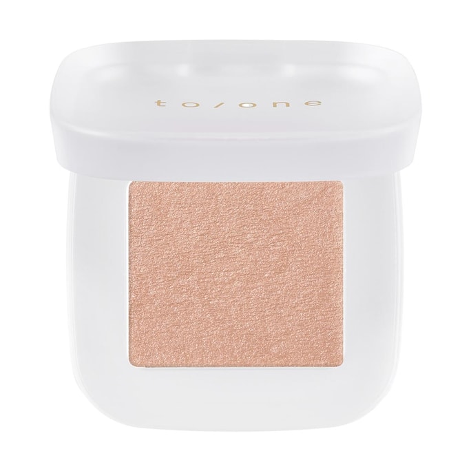 Petal Float Eyes, Single Eyeshadow, #12 Barely Pink -  Soft Pink-Beige Tone | Sensitive Skin-Friendly