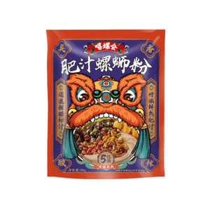 【中国直邮】 嘻螺会 肥汁螺蛳粉酸辣宵夜美食330g*1袋