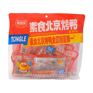 余同乐素食北京烤鸭香辣味 375g【香辣过瘾】【经典怀旧零食】