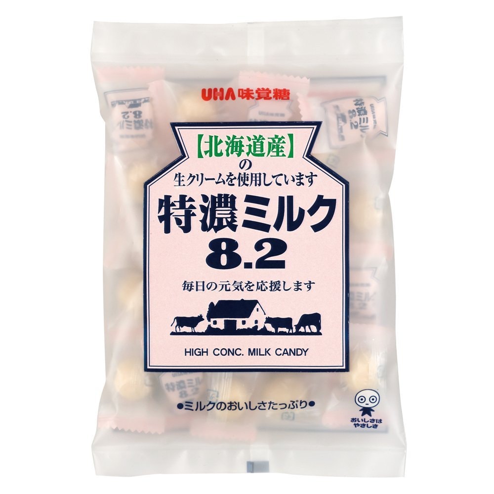 DHL直发【日本直邮】日本悠哈/UHA味觉糖 特浓牛奶糖8.2北海道产奶油使用 88g 怎么样 - 亚米网