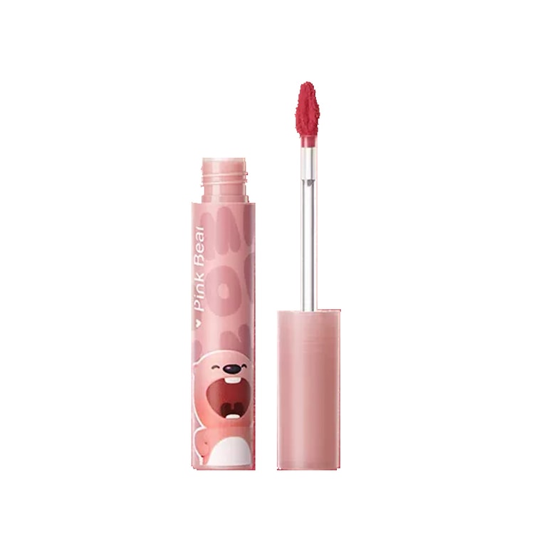 中國PinkBear皮可熊 粉紅牛仔啞致唇泥 (loopy限定款) A280莓滋滋 3