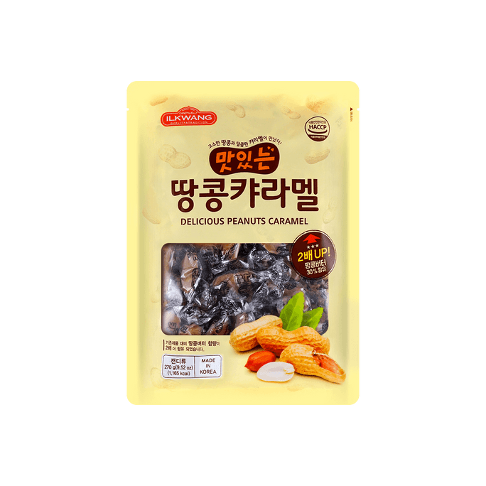 韩国ILKWANG 香甜焦糖花生 270g