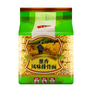 千百味 葱香排骨风味面饼 908g【此商品为纯面饼无调料包】