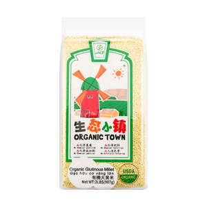 興龍墾 生態小鎮 有機黃米 907g USDA認證