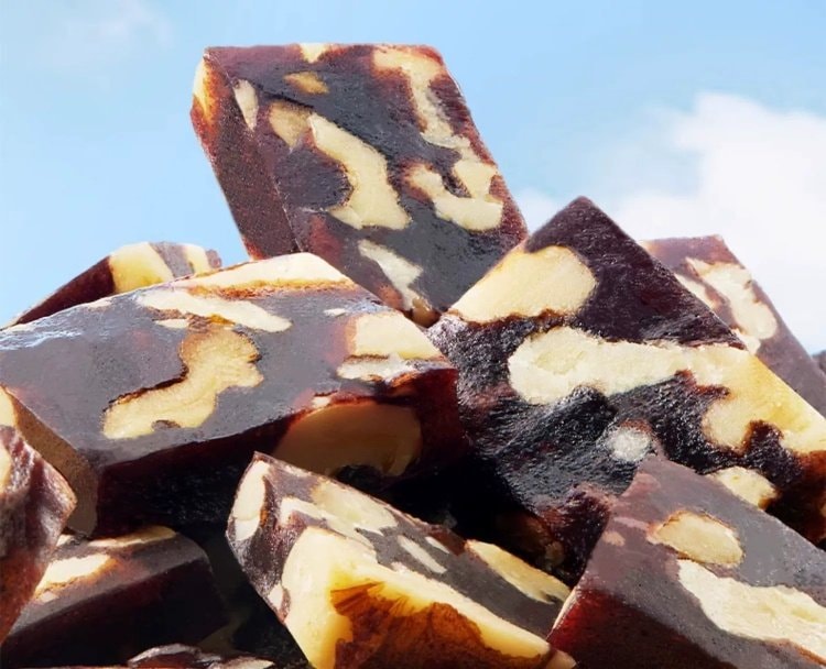 【中国直邮】 三只松鼠 血糯米核桃软糕 坚果休闲健康解馋零食超划算谷物软糕早餐下午茶点心追剧零嘴 250g