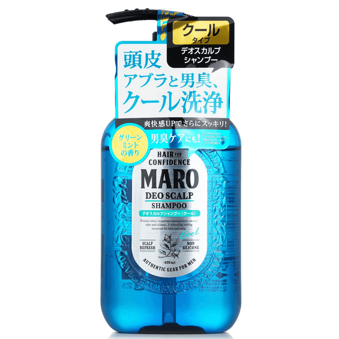 한국 [홍콩 다이렉트 메일] 스토리아 마로 데오도란트 오일프리 부동액 샴푸 400ml