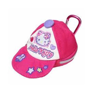Colorful baseball cap with Y2K hat charm (1 piece) [Hello Kitty]
