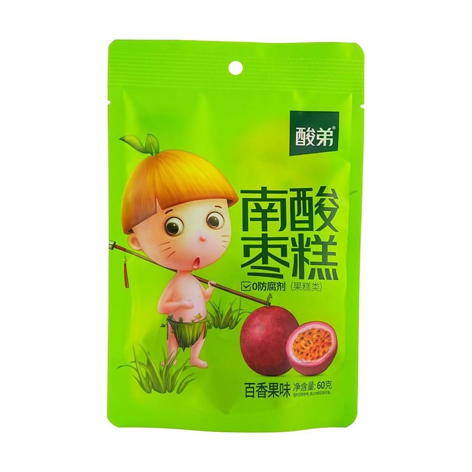 酸弟 南酸枣糕 百香果味 60g