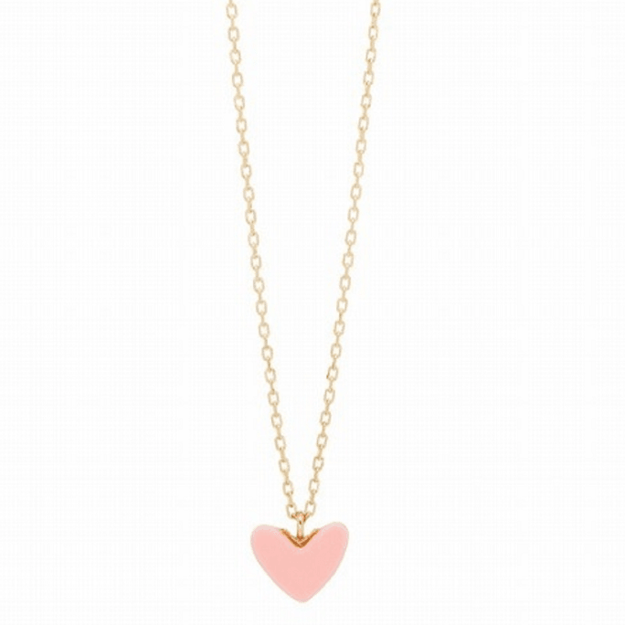 Tiran Heart (Pink) Necklace