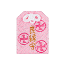 [일본에서 온 다이렉트 메일] 센소지 절 결혼 공로 사랑 수호 결혼 수호 복숭아꽃 부적 가방 펜던트 핑크 모집