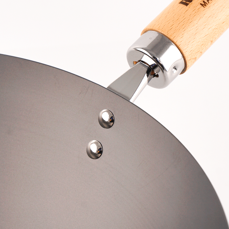 KIWAME PREMIUM Peking Wok 30cm, Made in Japan 3