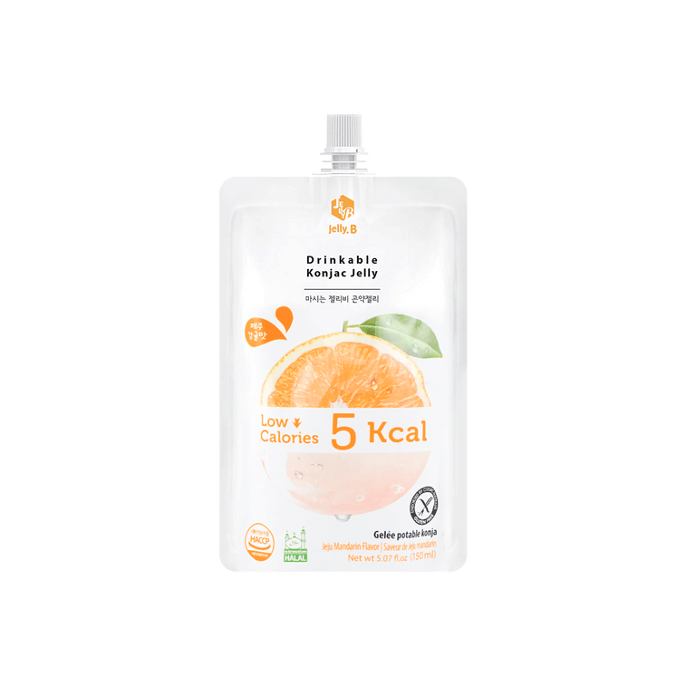 Low Calories Konjac Jelly Drink Jeju Mandarin Flavor, 150ml 7