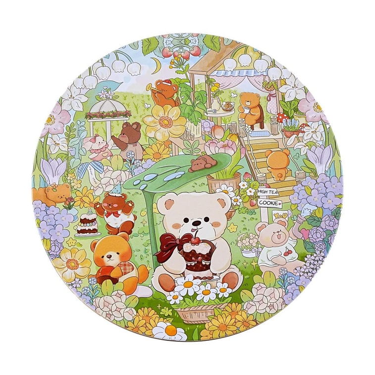 Small Flower Cookie, Matcha  Cocoa  Original Flavor,12.35 oz 9