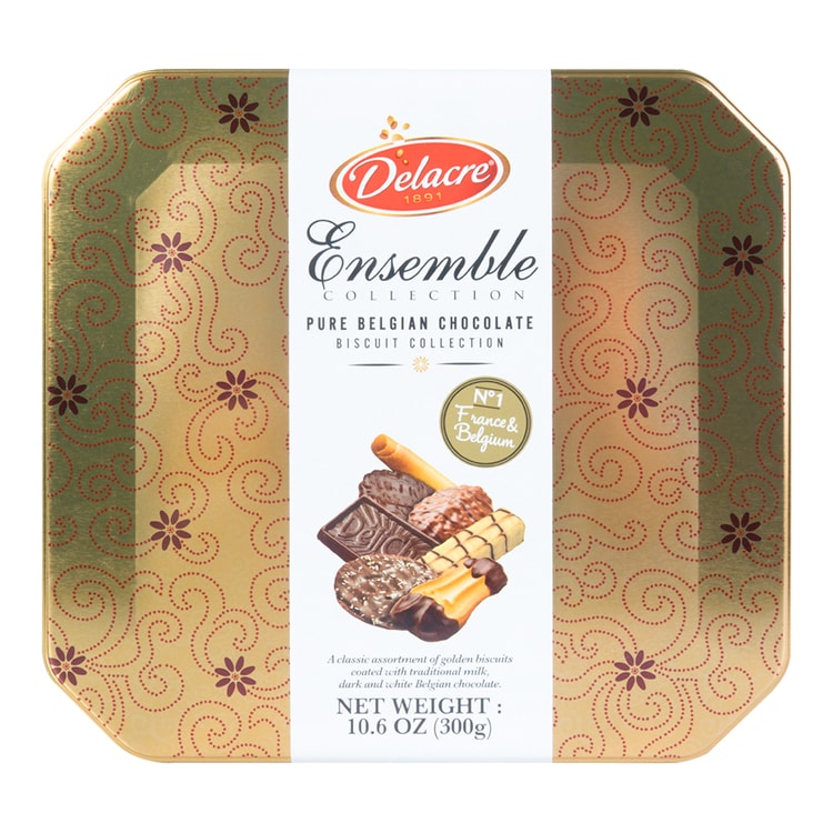 Ensemble Pure Belgian Chocolate Biscuit Holiday Selection 300g