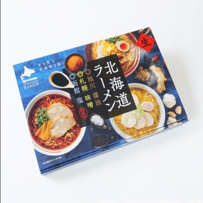 Hokkaido Ramen Noodles 6 Servings