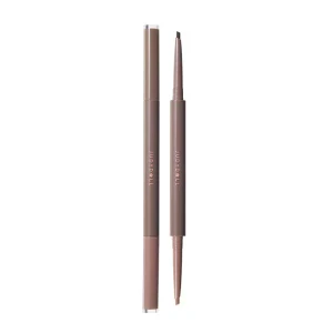 Dual-Color Gel Eyeliner #02 Caramel Pink Brown 1pc