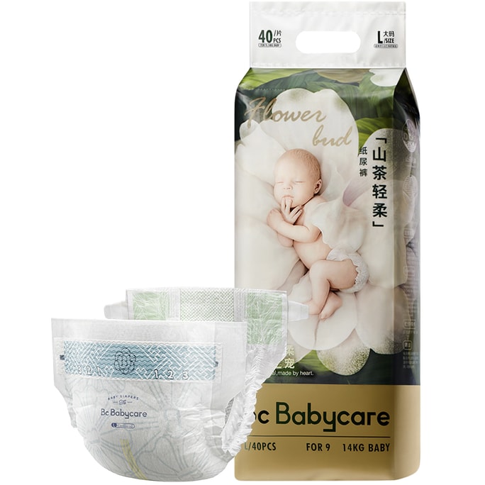 Camellia Soft Baby Diapers L -40 Pieces/pack