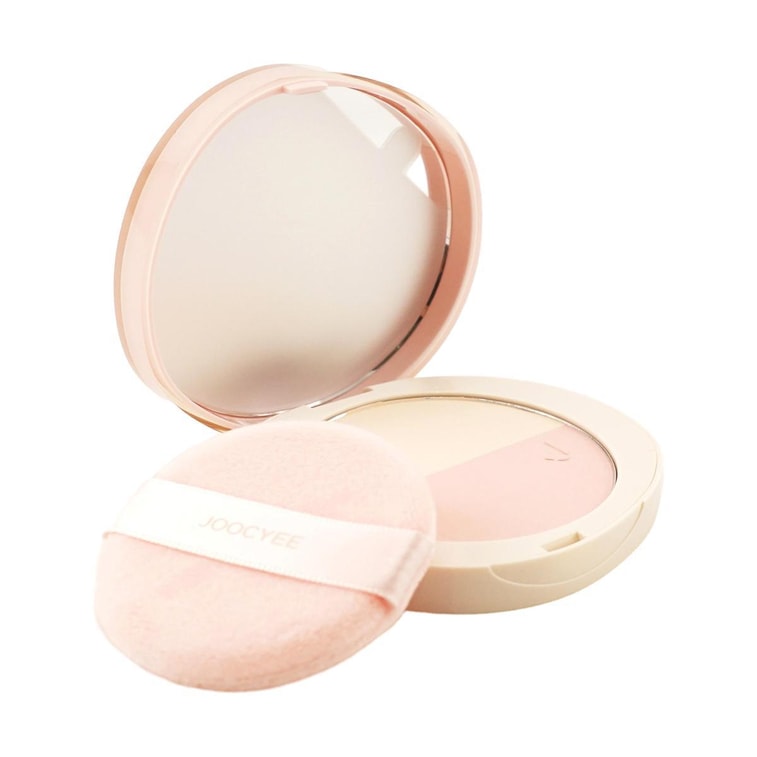 Multi-Use Illuminating Powder Palette, Highlighter & Blush Duo, 0.32 oz #W01 Milky Mist Pink【HOT】 5