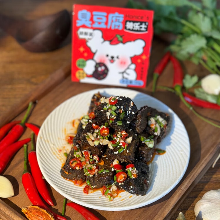 中国直送】ホレス フレッシュミックス臭豆腐 スパイシー＆ニンニク風味