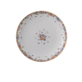 中国直送】景徳鎮 公式陶磁器中華風高級食器 骨皿2枚 18*2.5cm - Yami