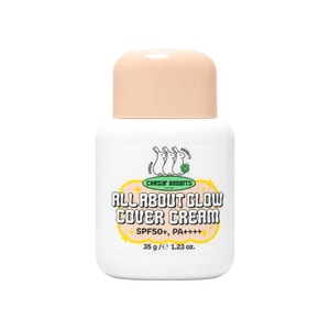 CHASIN’ RABBITS All About Glow Cover Cream, Dewy Tinted Sunscreen SPF50+ PA++++, 35g