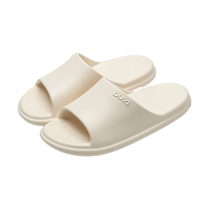 Women's Slide Sandals - Moon White, Size 37-38