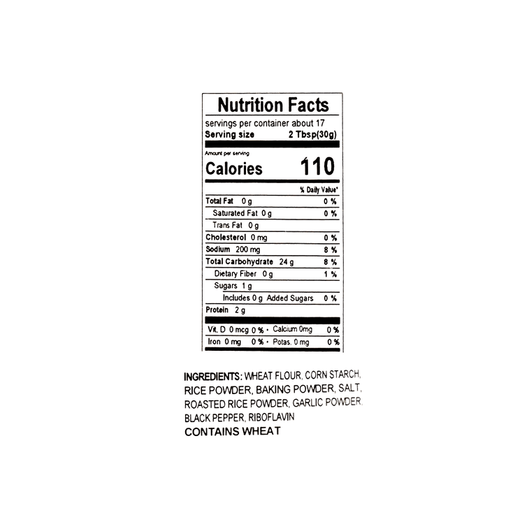 韩国OTTOGI / OTOKI不倒翁 炸天妇罗裹粉 500g 4