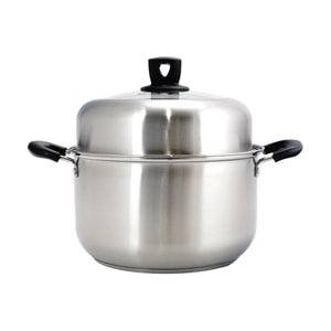 Multipurpose Stainless Steel Steamer Pot and Stock Pot 24cm