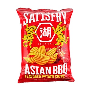 Satisfry Asian BBQ Flavor Potato Chips 5.9 oz