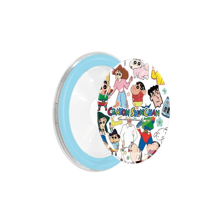 【中國直郵】 MINISO MASFIEL × 藍色小新貼紙MagSafe磁吸手機氣囊支架5cm*1個