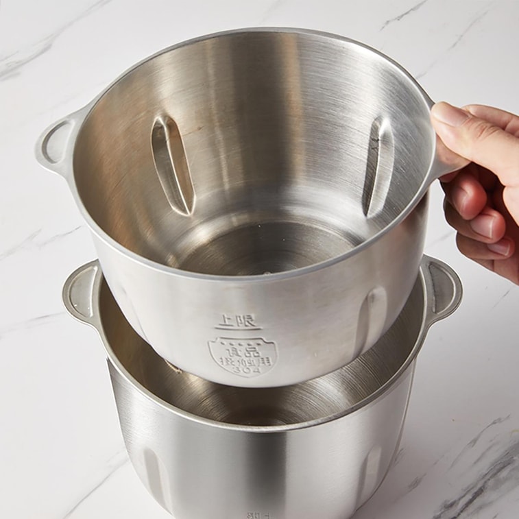 【新品登陆】BEAR小熊 小熊双桶切碎和面机 易拆洗低噪厨房料理机 切碎杯 2.5L / 和面杯 3.5L CH-5L05G48 6