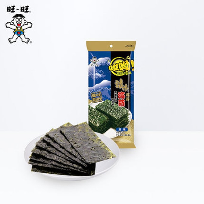 [中國直郵] WANGWANG旺旺浪味海苔原味10g