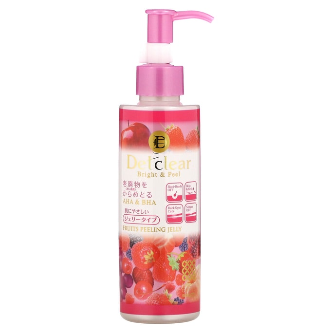 Meishoku Detclear Bright & Peel Peeling Jelly Mixed Berres 180ml
