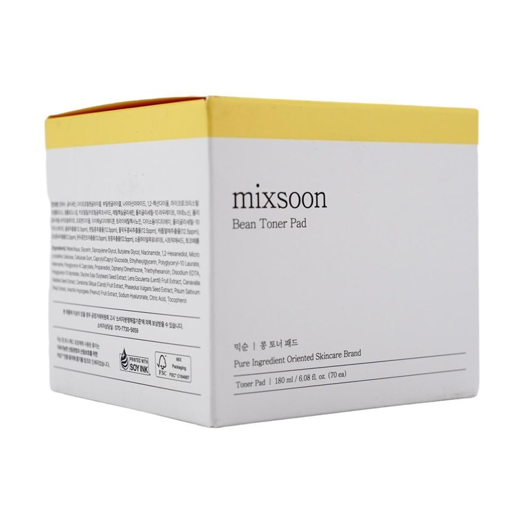 韓國MIXSOON 大豆濕敷棉片 70片 280ml 純素 4