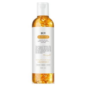 Calendula Herbal Toner 250ml Gentian Root Sophora Root Immortelle Cactus Calendula Soothing Calming Refreshing Oil-controlling Hydrating Moisturizing For Oily Skin Reduce Acne Blackheads Blemishes