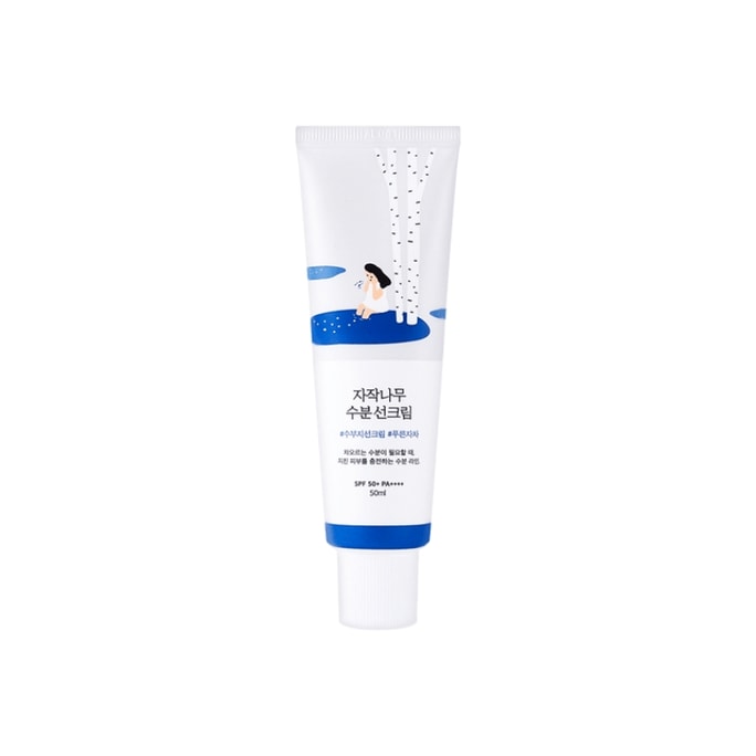 韩国 ROUND LAB柔恩莱 独岛白桦树水润防晒霜SPF50+ PA++++【临期促销】