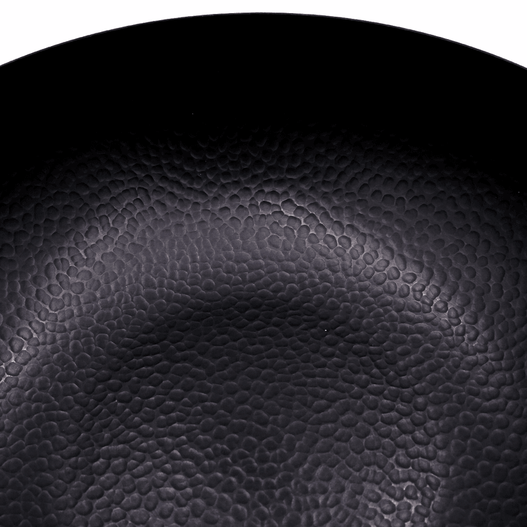 張小泉 中華爆炒精鐵炒鍋 多用無塗層錘紋不沾鍋 老式炒菜鍋 32cm C30350100S 4