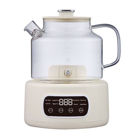 Glass Electric Tea Kettle | Glue-Free Design | Herbal Tea & Water Boiling Kettle 1.2L