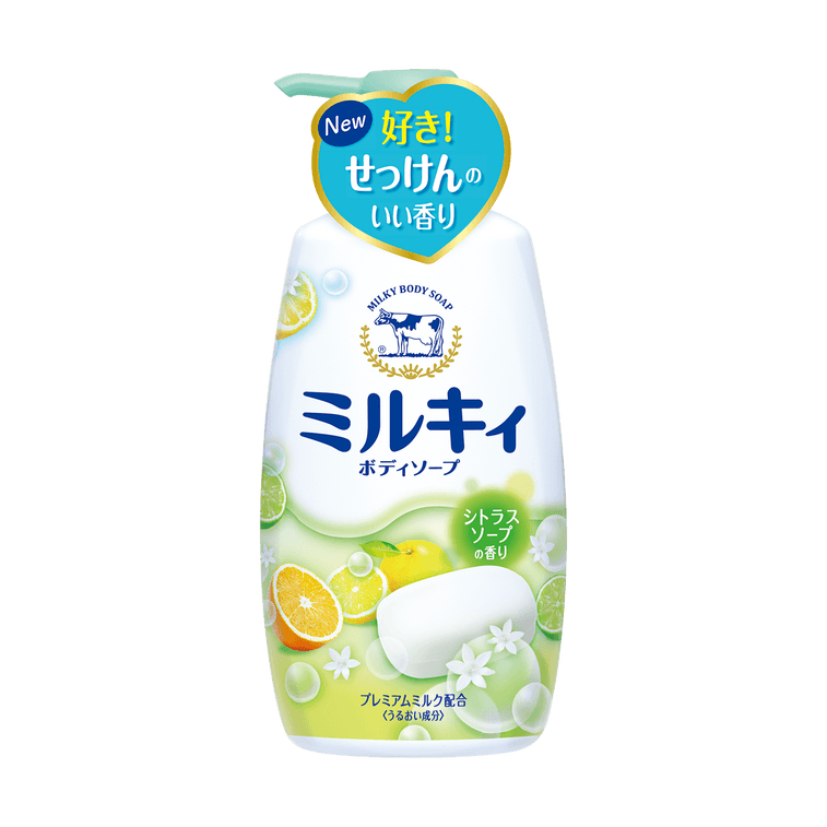 Milky Body Soap Fresh Yuzu 550ml 3