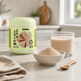 老金磨方 五指毛桃茯苓粉 早餐粉谷物代餐粉 400g【药食同源】【0反式脂肪酸】